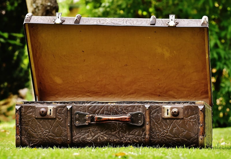 Suitcase packing